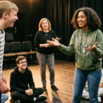 teanagers building confidence through drama500
