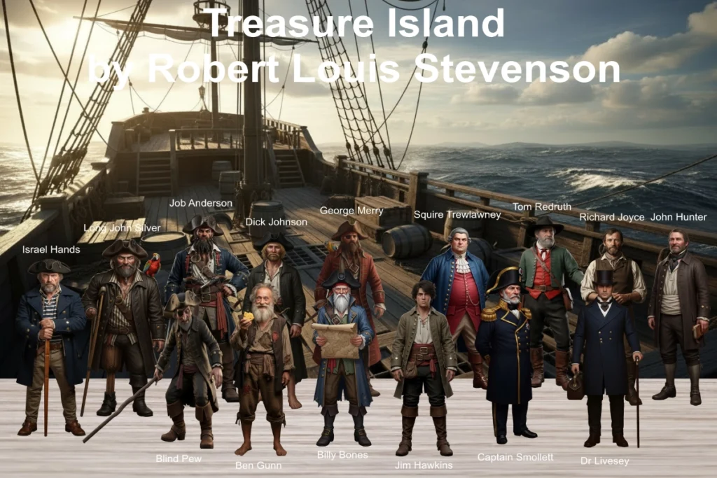 treasure island crew
